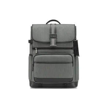 SAMSONITE Nylon Backpack Men's Gray