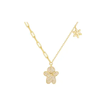 LUCKY ZHY S925 Silver Necklaces Women's