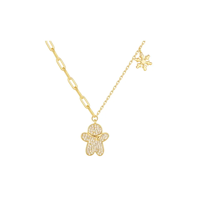 LUCKY ZHY S925 Silver Necklaces Women's-0