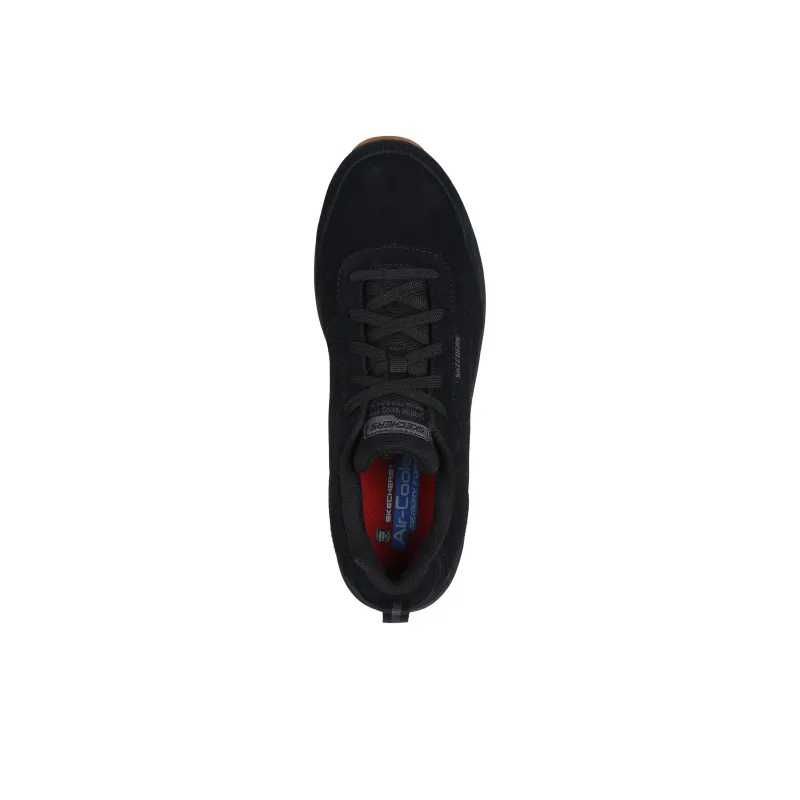 Skechers Work Anti-Slip Wear-Resistant Low-Top Casual Shoes Men's Black-3
