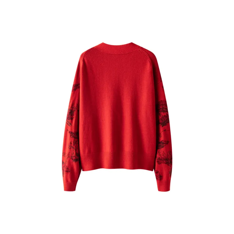 H YXIANG Sweaters Women's-5