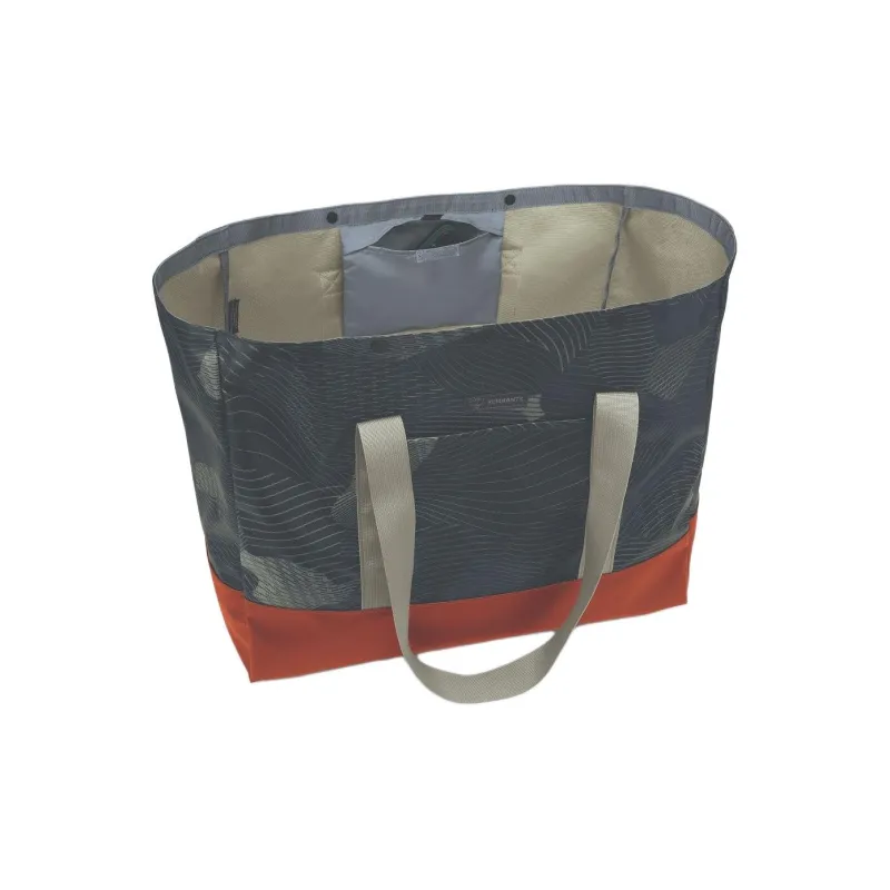 OSPREY Polyester Tote Bag Shopping Bag Shoulder Bags Extra Large Unisex Camouflage Multicolor Orange-2