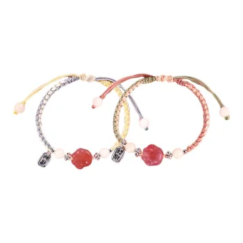 VIVIWELL Agate Woven Hand Rope Unisex