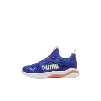 PUMA Rift Pop Anti-Kick Cushioning Low-Top Kids Lifestyle Shoes Royal Blue Children Aged 3-7 Years Old