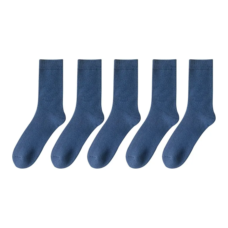 MIIOW Mid Calf Socks Men's 5 Pack-2