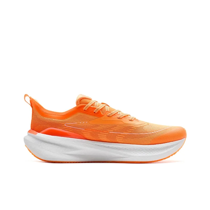 XTEP Two Thousand Kilometers 2.0 Running Shoes Men Low Top Highlight Orange/Neon Sunset Orange-1