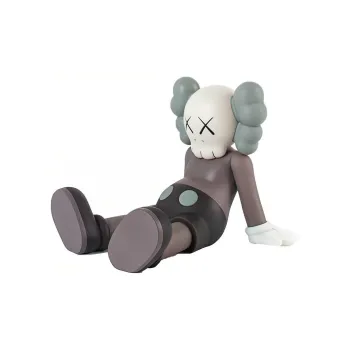 KAWS Figures Holiday Limited 7 Vinyl Brown/Gray/Black Trendy Figures 17.8cm