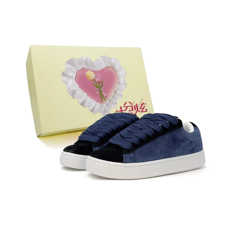 FULLXUAN Abrasion Resistant Low Top Skateboard Shoes Women's Black Box Included-5