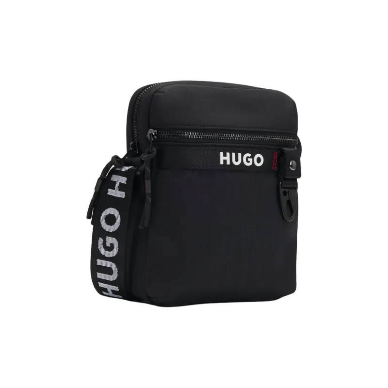 HUGO BOSS Nylon Crossbody Bag Shoulder Bag Men's Black-1