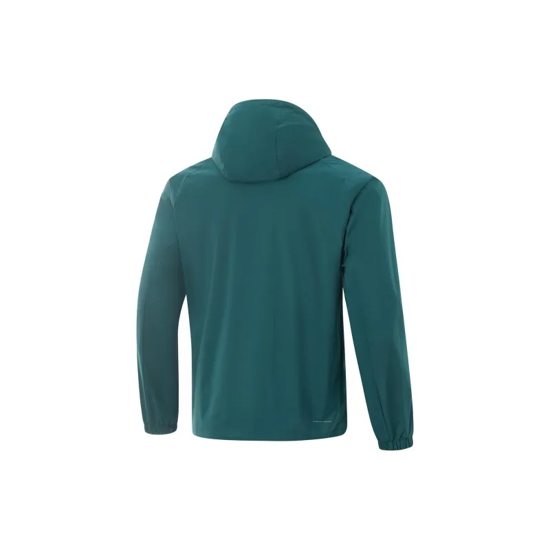 LiNing Fitness Series Trench Coat Men's Dark Reef Green-1