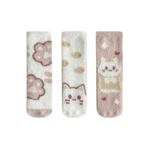 Cheemy Free Mid Calf Socks Women's 3 Pack