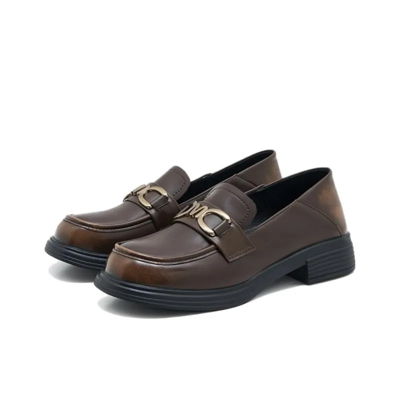 WALKER SHOP Loafers Women's Black/Brown-5
