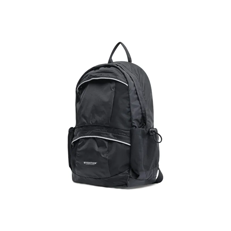 MYEDITION 15L Backpack Students Backpack Travel Bag Backpack Outdoor Bag Fabric Black/Asphalt Gray Unisex-8