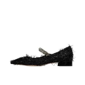 Jimmy Choo Bing Casual Single Shoes Women's Black