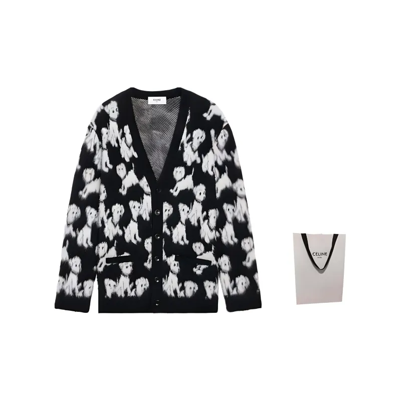 CELINE Long Cardigan-2