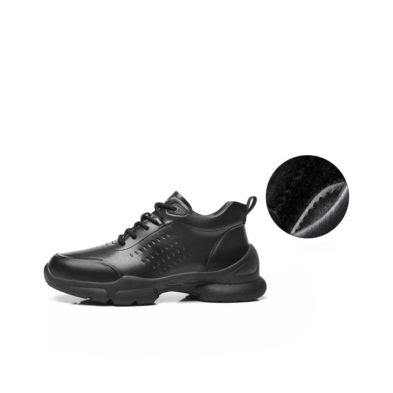 15 MINS Casual Shoes Men Low Top Black-1