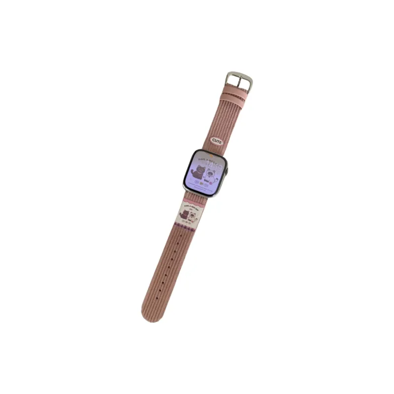 Antey Watch Band Apple Compatibility 175 220mm Corduroy Material-4