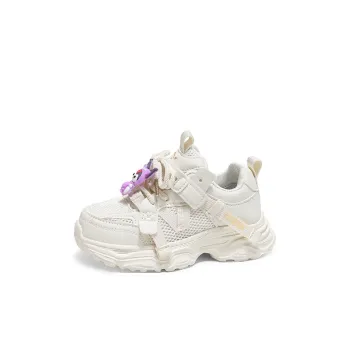 Wooden Rabbit Slip Resistant Anti Kick Abrasion Resistant Low Top Kids Lifestyle Shoes Kids'