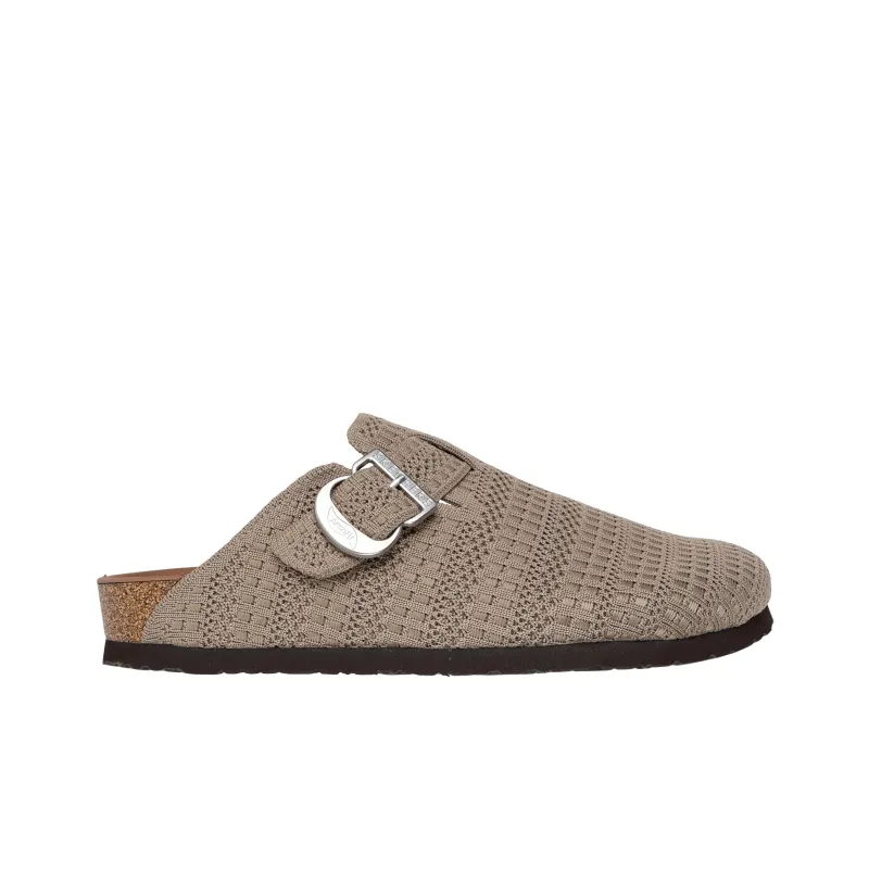 Skechers ARCH FIT GRANOLA Abrasion Resistant Slip Resistant Closed Toe Slippers Women's Taupe-1