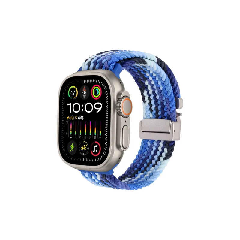 Small Bones Watch Band Apple Compatibility 49mm Nylon Material-10