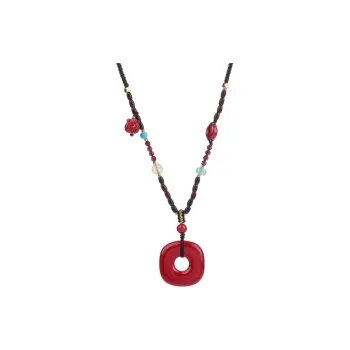 YANXIANGYUAN Cinnabar Pendants Unisex