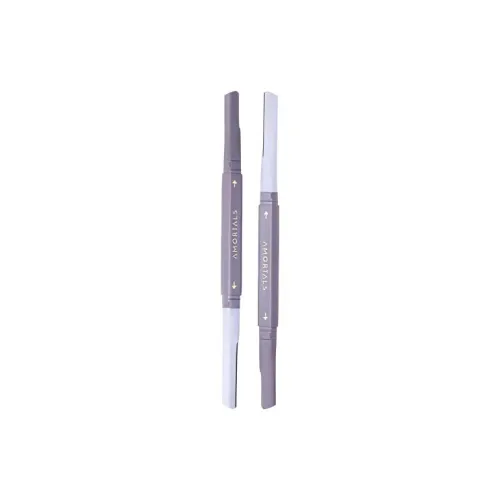AMORTALS Dual Head Macro Eyebrow Razor Portable Easy To Use 1 Piece/2 Pieces