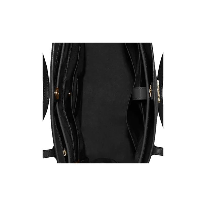 COACH Recycled Tote Eco friendly Materials Tote Bag Shopping Bag Layered Shoulder Bag Handbag Large Size Women's Black-4