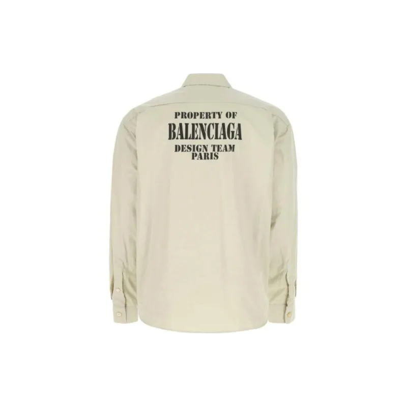 Balenciaga Property Large Fit Shirt-1