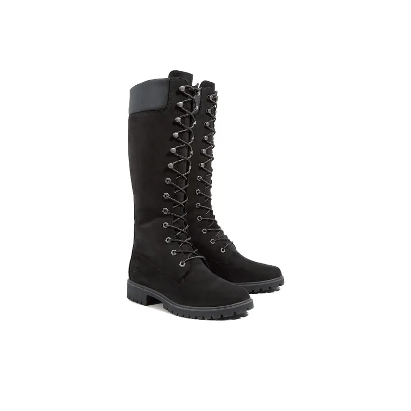 Timberland PREMIUM Knee high Boots Women's Black-2