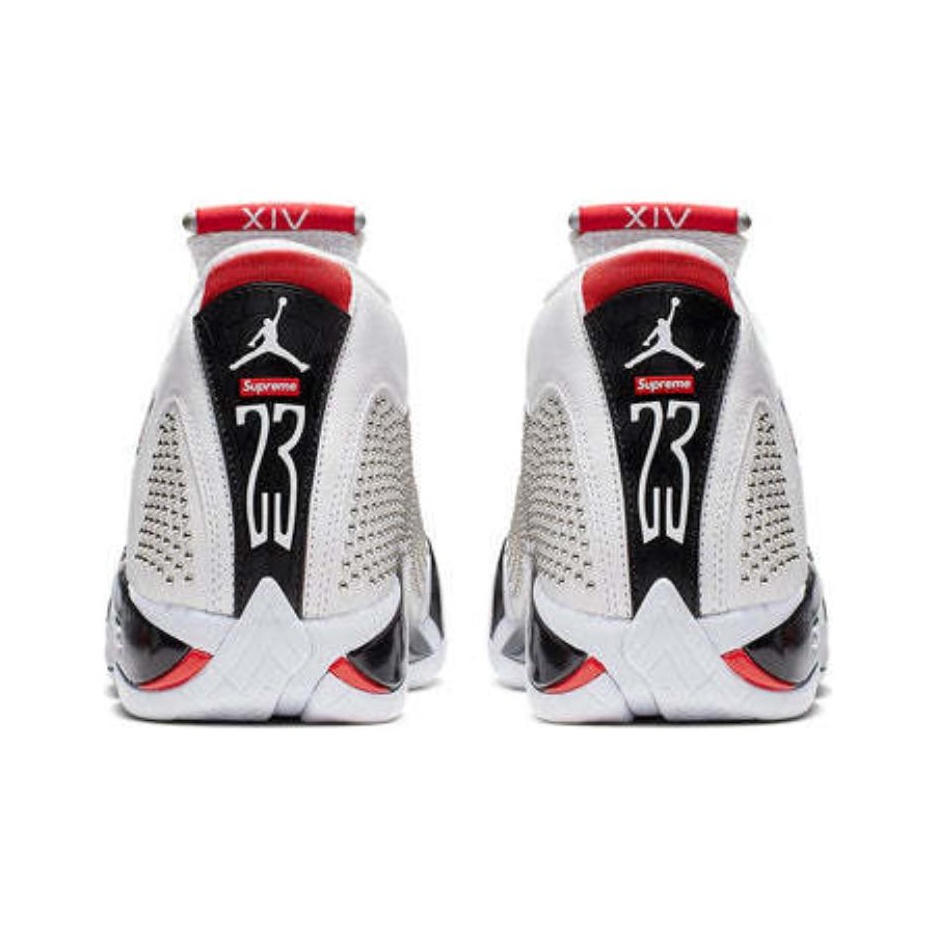 Jordan 14 Retro Supreme White - POIZON