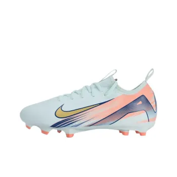 Nike Mercurial Vapor 16 Anti Kick Cushioning Low Top Kids' Soccer Shoes Light Blue Teenagers