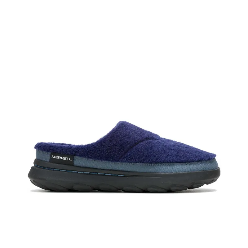 MERRELL Hut Moc 2 Abrasion-Resistant Slip-Resistant Wrap-toe Slippers Men's Blue-1