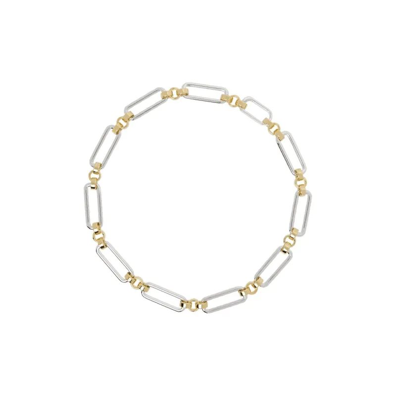 Laura Lombardi Brass Necklaces Women's Silver-1