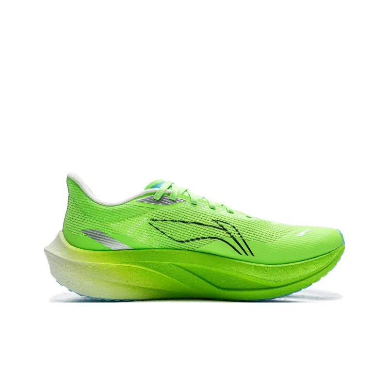 LINING Feidian 4 Challenger Running Shoes Men Low Top Neon Green-1