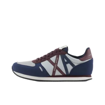 ARMANI EXCHANGEAE Low Top Casual Shoes Men's Blue