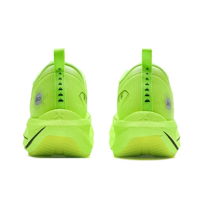 XTEP One piece Molded 2nd Generation Running Shoes Men Low Top Fluorescent Lime Green/Black-5