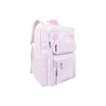 KUMPOO Badminton Racket Bags Backpack White Purple