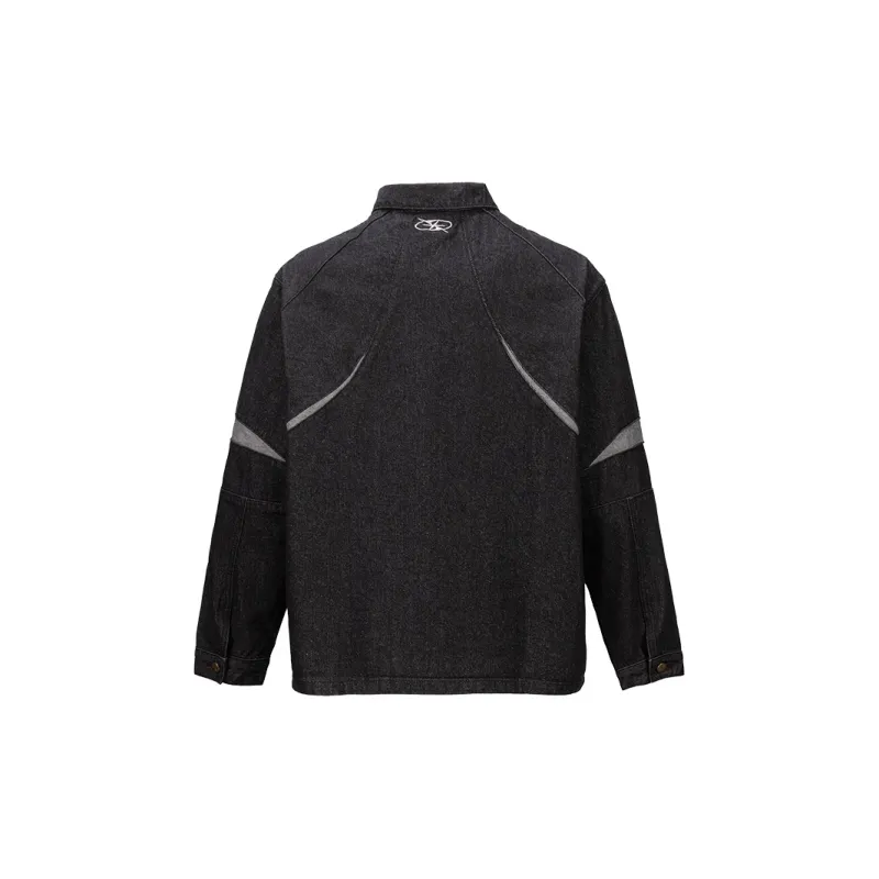 GRKC Denim Jackets Unisex Black-1