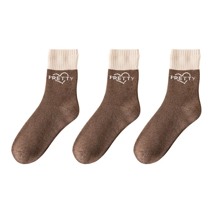 Cotton Gene Mid Calf Socks Women's Combo Set-19