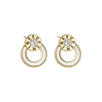 VAN GOGH Copper Earrings Women's Gold