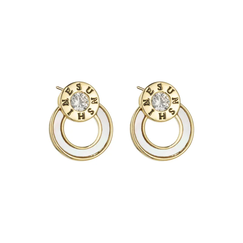 VAN GOGH Copper Earrings Women's Gold-0