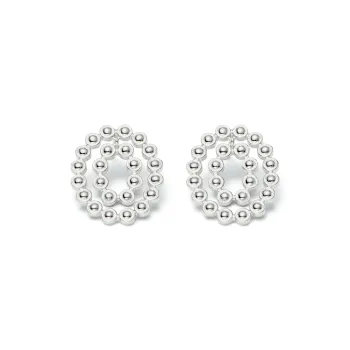 RSNY Gold Plated Copper Stud Earrings Women's