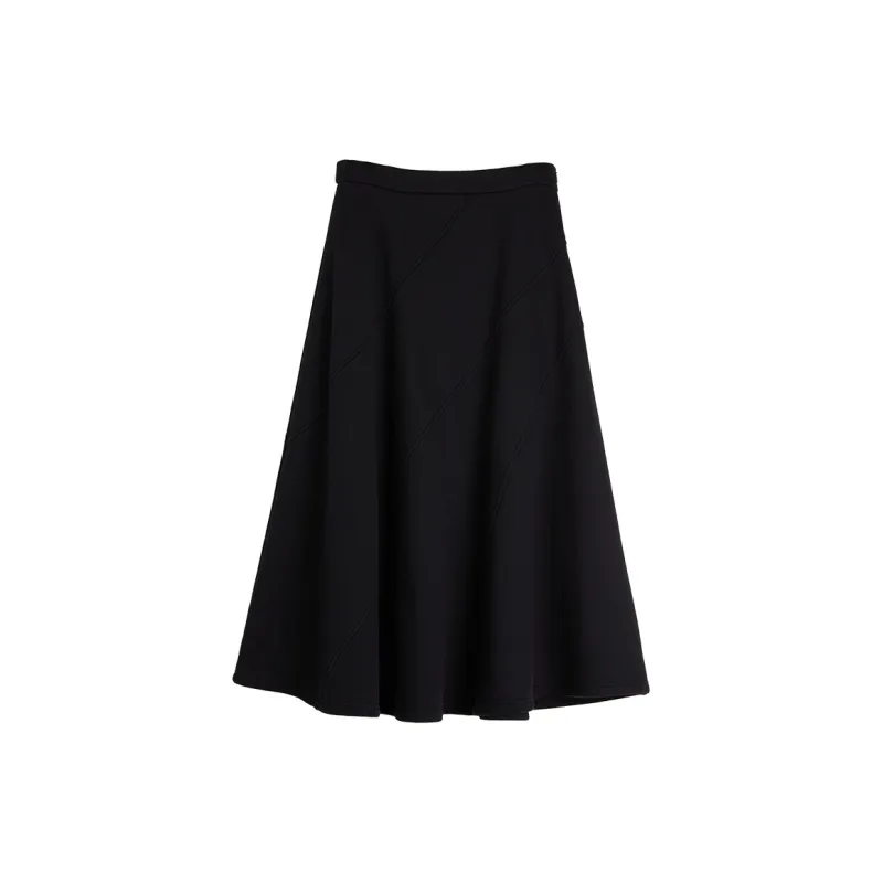 ELLE Casual Long Skirts Women's-1