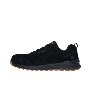 Skechers Work Anti-Slip Wear-Resistant Low-Top Casual Shoes Men's Black