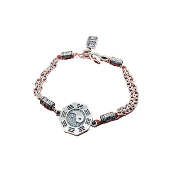 U state 999 Fine Silver Bracelets Unisex