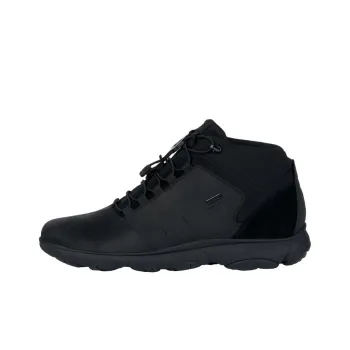 GEOX Nebula 4x4 Ab Anti-Slip Wear-Resistant Mid-Top Casual Shoes Men's Black