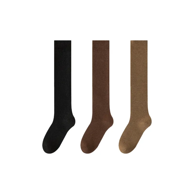 MIIOW Knee High Socks Women's 3 Pack-2