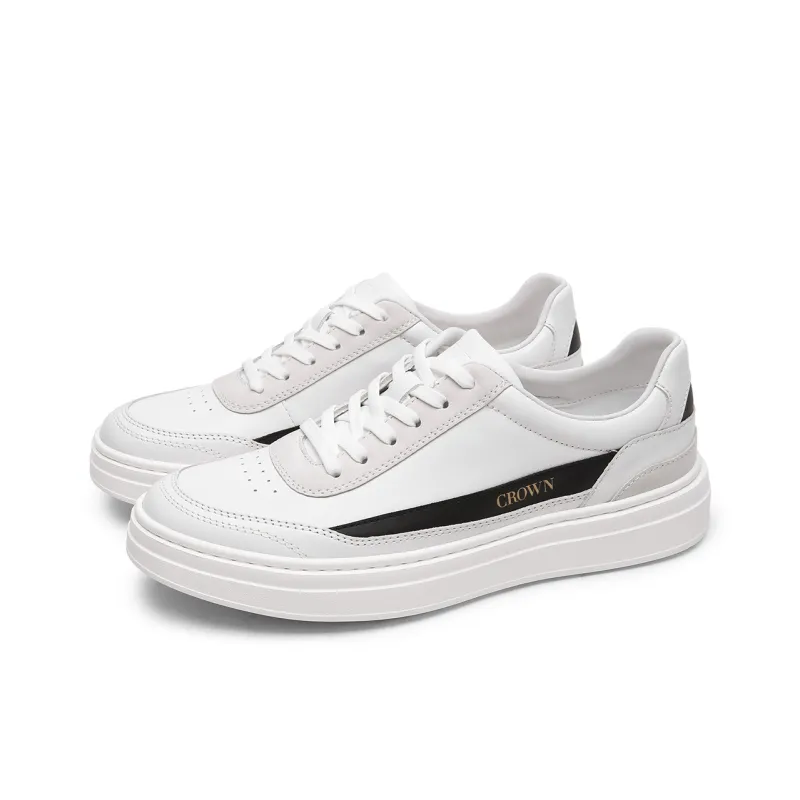 CROWN Slip-Resistant Low-Top Skateboard Shoes Unisex-2