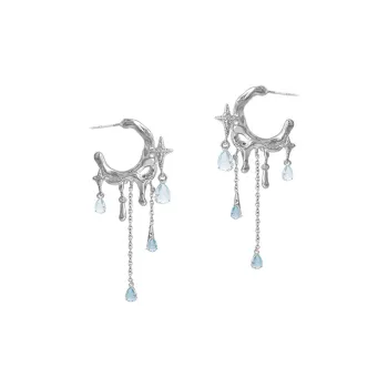 Masw Copper Alloy Earrings Women's