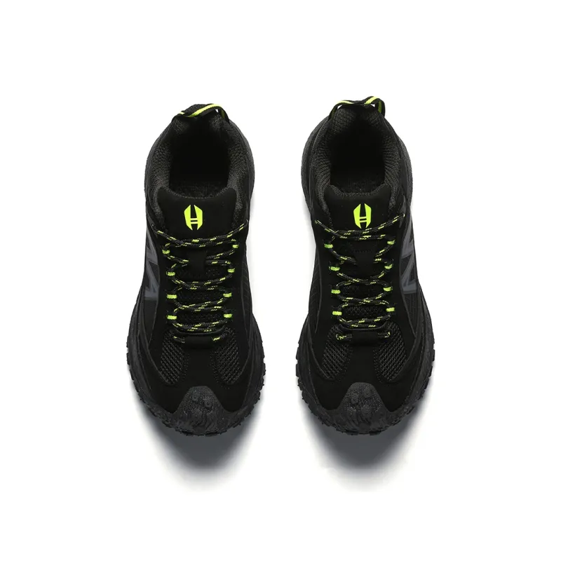 HELZKOR Running Shoes Men's Carbon Black Gray-2